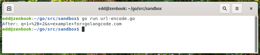 url encode query string with values